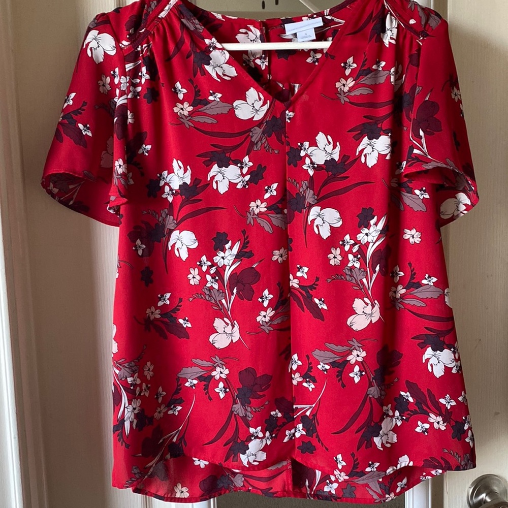 Size Small Liz Claiborne Blouse-only worn once 🌺